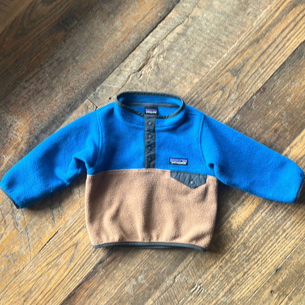 Patagonia Infant Boys Synchilla Snap T Pullover